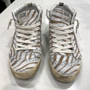 Golden Goose Midstar Zebra Horsy / Tiger